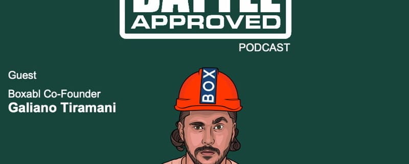 Battle Approved podcast with Boxabl's Galiano Tiramani