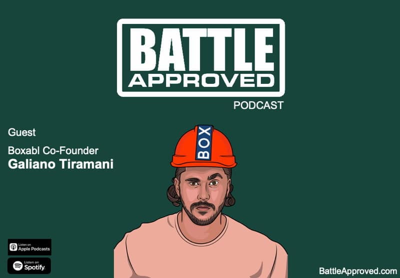 Battle Approved podcast with Boxabl's Galiano Tiramani